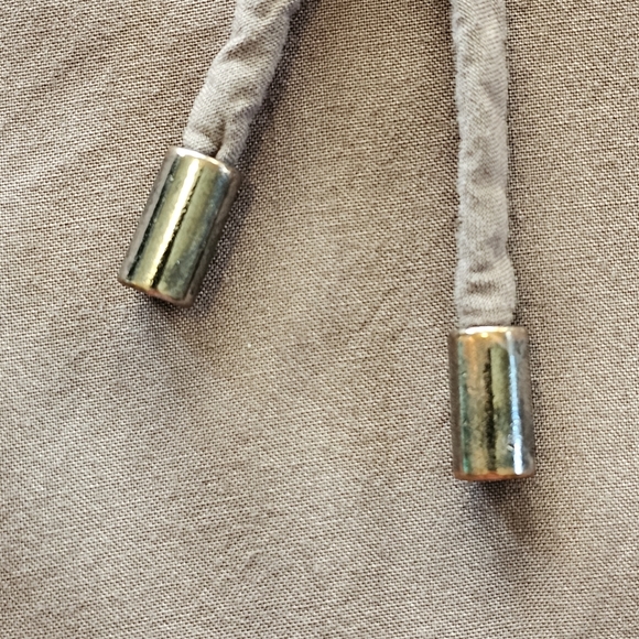 Sundance Wide Leg High Waist Drawstring Embroidered Pants Brown Size XL - Picture 8 of 15